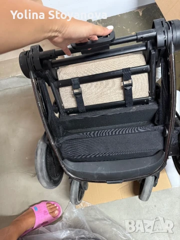 Бебешка количка кика бо 3в1, снимка 3 - Детски колички - 51376736