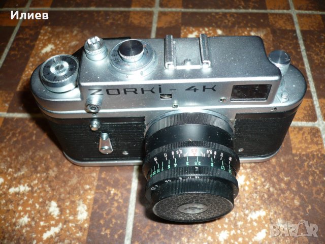 Стар руски фотоапарат Зоркии 4K и кинокамера Quartz 5 , снимка 10 - Други ценни предмети - 29034165