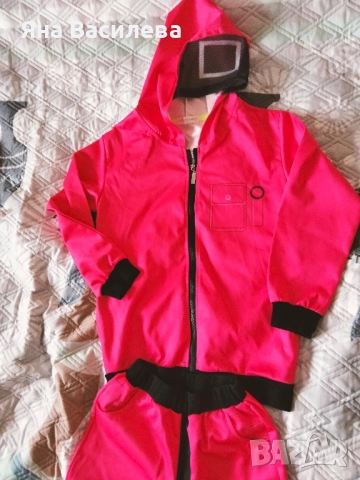 Squid game костюм, до 160см височина