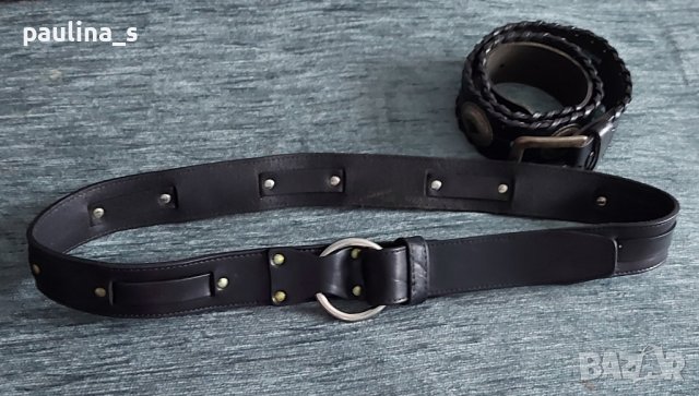 Естествена кожа маркови колани / колан / genuine leather belt , снимка 5 - Колани - 43618138