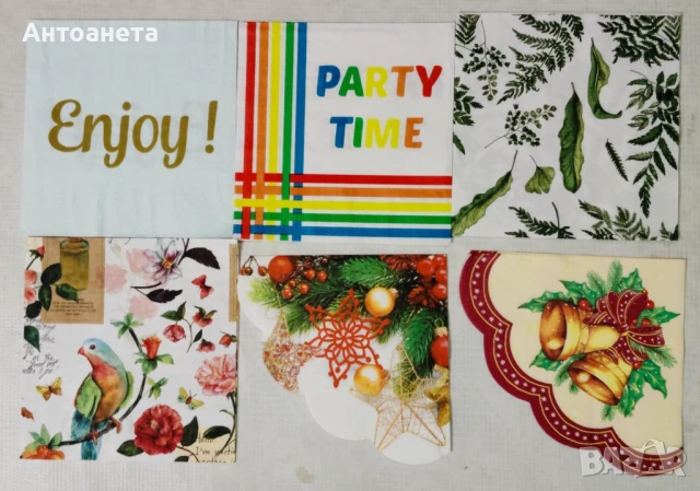 Салфетки, снимка 5 - Други ценни предмети - 49152371