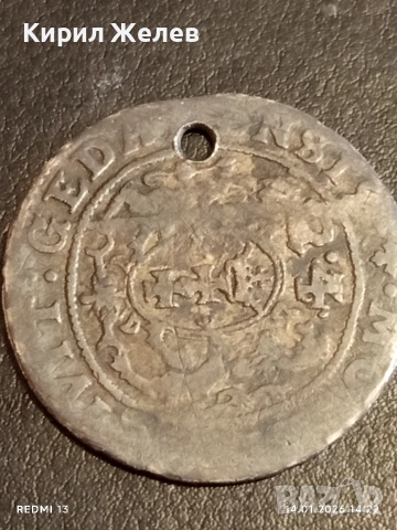 Сребърна монета Орт 1624г. Сигизмунд трети Данциг за КОЛЕКЦИЯ 53015, снимка 7 - Нумизматика и бонистика - 53096563