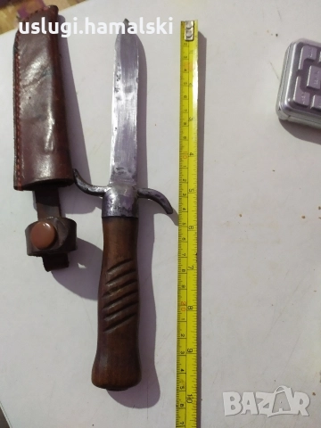 Стар нож, снимка 7 - Антикварни и старинни предмети - 52829380