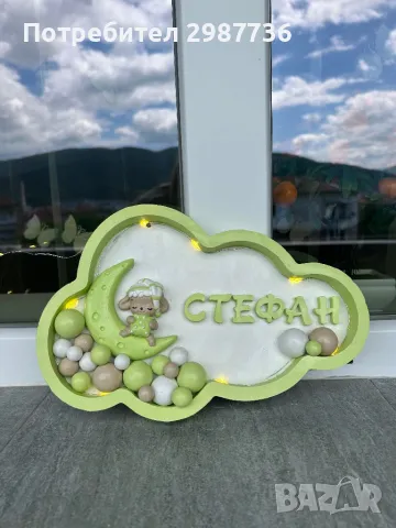 Нащна лампа облак! , снимка 1