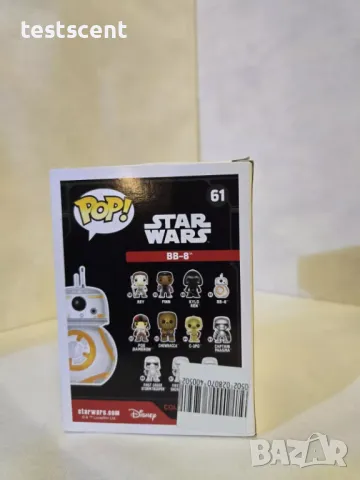 Фигурка Funko Pop! Star Wars The Force Awakens BB-8 #61 Vinyl Bobble Head Дройд Междузвездни Войни, снимка 6 - Фигурки - 49245587