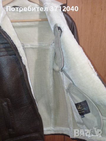 НОВО  мъжко зимно кожено яке , снимка 7 - Якета - 43512973