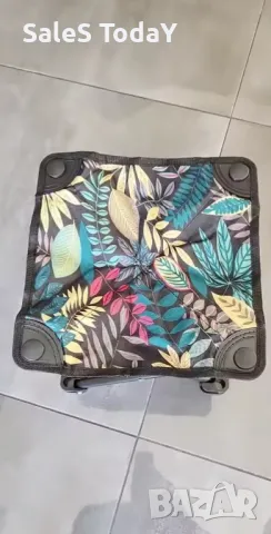 Сгъваем Стол от алуминиева сплав до 100кг , 24см, снимка 5 - Къмпинг мебели - 41650427