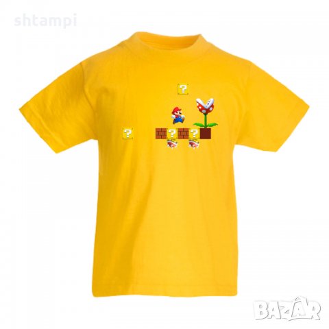 Детска тениска Супер Марио Super Mario 11, снимка 5 - Детски тениски и потници - 33082984