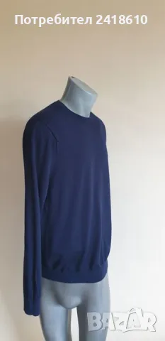 POLO Ralph Lauren Slim Fit  Merino Italian Yarn Mens Size L ОРИГИНАЛ! Мъжки тънък Вълнен Пуловер!, снимка 4 - Пуловери - 47498901