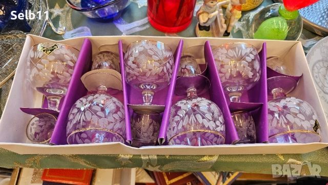 Ретро руски кристален сервиз 