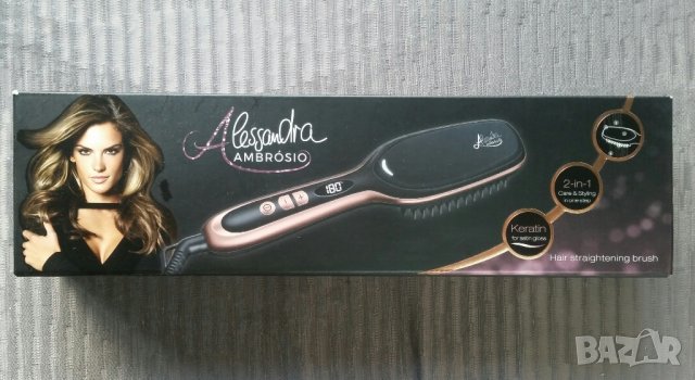 Четка за изглаждане е изправяне на коса., снимка 4 - Преси за коса - 42979246