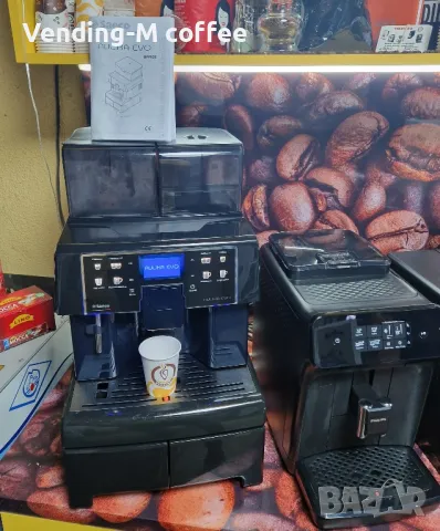 Saeco Aulika Evo Office Model , снимка 5 - Кафемашини - 48478891