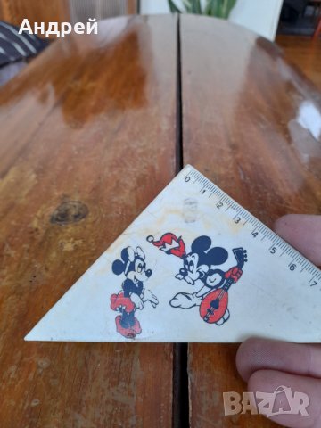 Стар ученически триъгълник #2, снимка 2 - Други ценни предмети - 39055940