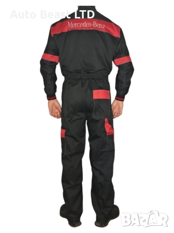 Зимен цял гащеризон Mercedes Benz / Мерцедес Бенз Сервизно състезателно работно облекло, снимка 2 - Други - 52374474