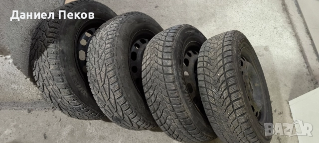 Зимни гуми с джанти 195/65/15