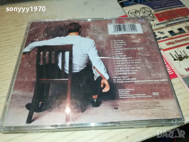 RICКY MARTIN CD 1605251909, снимка 2 - CD дискове - 50316922