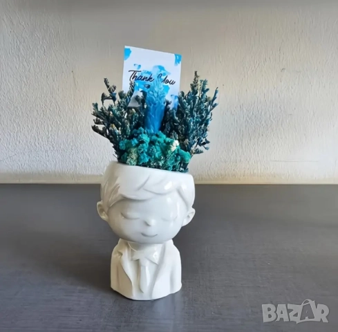 Молд кашпа момче, снимка 3 - Форми - 51563040