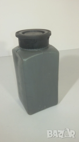 Ретро буркан с желатин, пластмасов, РИДЕЛ, ПСП Химснаб Димитровград, снимка 4 - Антикварни и старинни предмети - 51668745