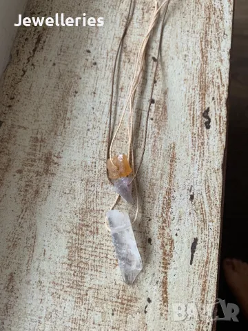 Колие от естествени камъни, снимка 4 - Колиета, медальони, синджири - 47439171