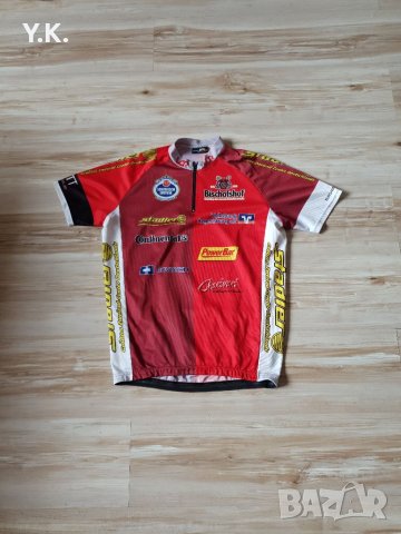Оригинална мъжка тениска вело джърси GSG, снимка 1 - Тениски - 40290047
