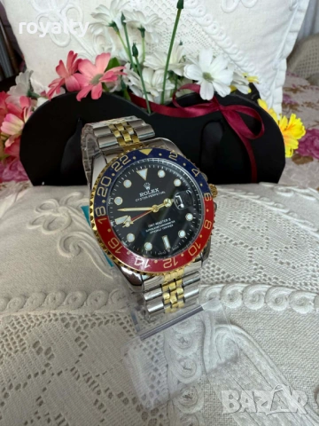 Rolex Нов Мъжки Часовник с Кварцов Механизъм Ролекс 