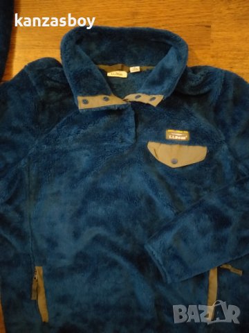 L.L.Bean Hi-Pile Fleece Pullover - страхотен дамски полар НОВ БЕЗ ЕТИКЕТИ , снимка 2 - Спортни екипи - 39259421