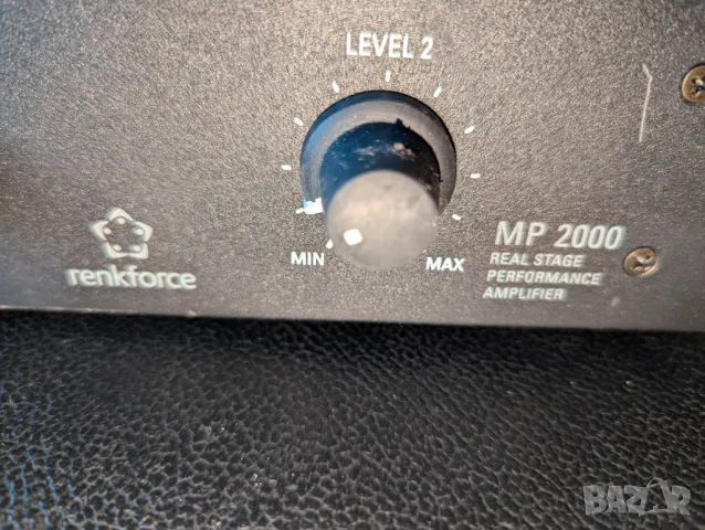 Renkforce MP-2000 PA усилвател, снимка 4 - Други - 47463748