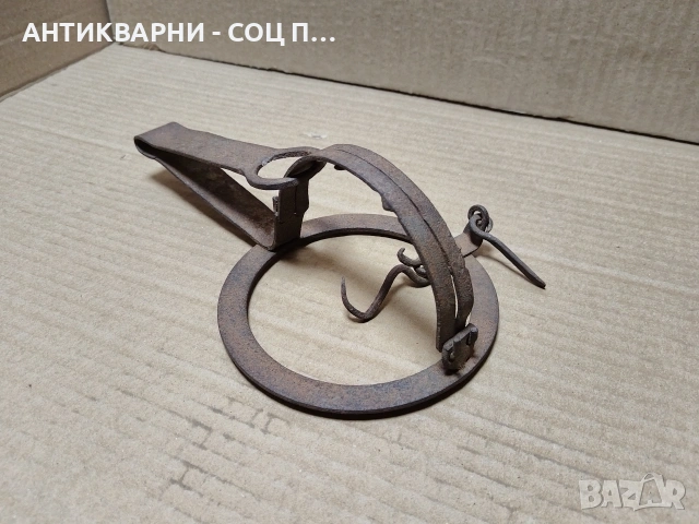 Стар Кован Малък Капан За Животни / НОМЕР 636.