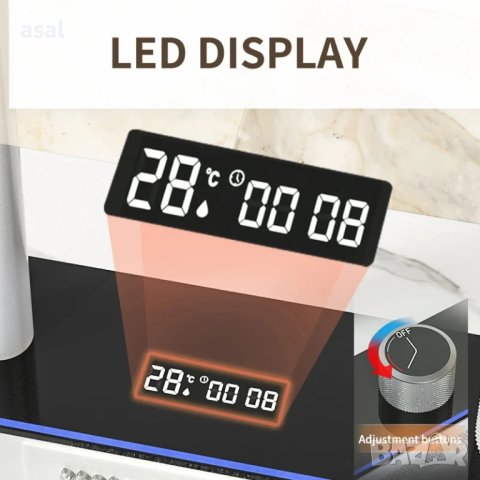 Модерна бяла мултифункционална кухненска мивка с двоен водопад, снимка 4 - Мивки - 43764823