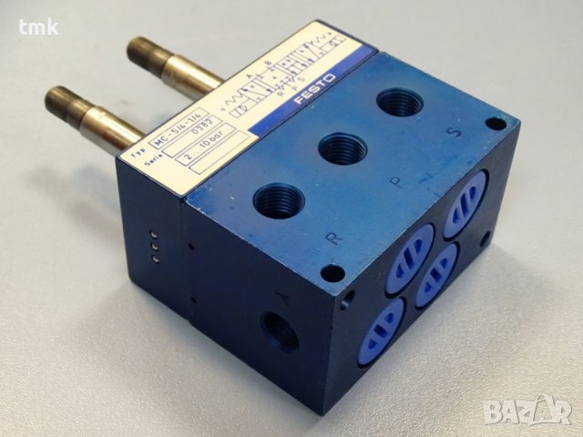 Пневматичен разпределител Festo MC-5/4-1/4 2-10bar, снимка 6 - Резервни части за машини - 36906719