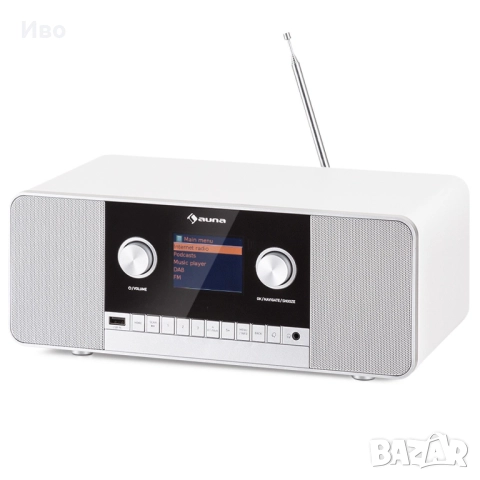 Ново Интернет радио с Wi-Fi, Bluetooth, USB, FM радио, DAB, дистанция, снимка 2 - Ресийвъри, усилватели, смесителни пултове - 52893232