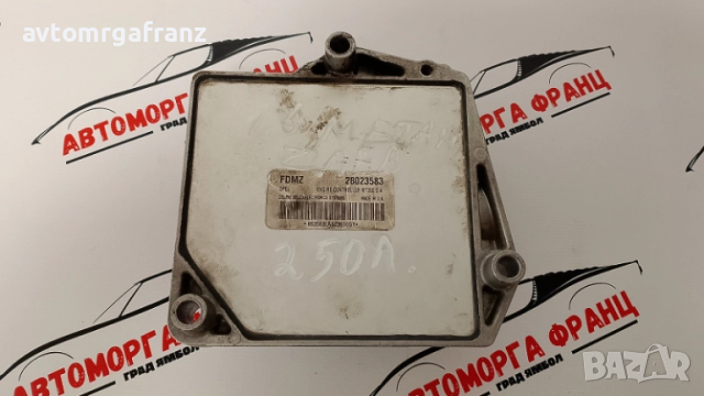 28023583 КОМПЮТЪР ЗА ДВИГАТЕЛ ЗА OPEL ZAFIRA 1,6 МЕТАН