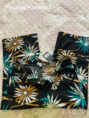 Дамски ленен панталон на White Stuff, 42Р, снимка 2 - Панталони - 50896811