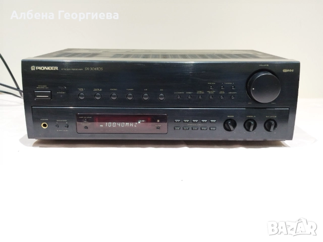 Усилвател PIONEER SX- 304 RDS, снимка 10 - Ресийвъри, усилватели, смесителни пултове - 52294916