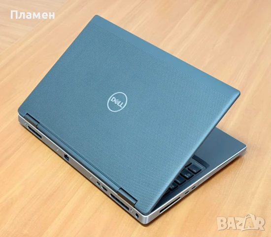 Dell Precision 7540 / i7-9750H / 32GB DDR4 / 512GB SSD / Quadro T1000 4GB / 15.6" FHD IPS / КАТО НОВ, снимка 4 - Лаптопи за работа - 51269395