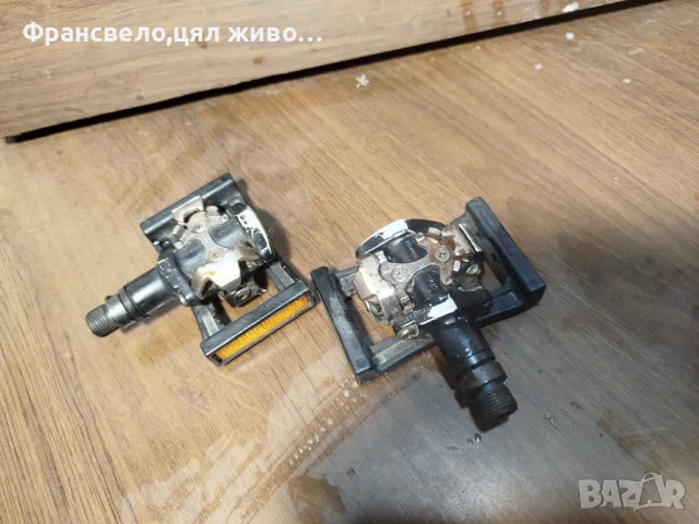 Педали за велосипед колело Shimano pd m 505, снимка 1