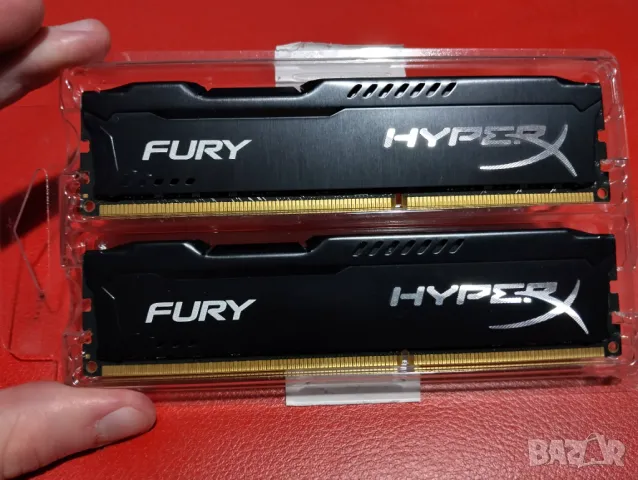 RAM (оперативна) памет 2x8GB - DRR3 1866Mhz CL10 - Kingston/HyperX, снимка 3 - RAM памет - 47810201