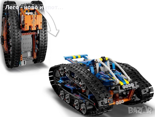 НОВО LEGO Technic - Превозно средство, което се трансформира (42140), снимка 6 - Конструктори - 43413640