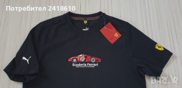 Puma Scuderia Ferrari Mens Cotton Size M НОВО! ОРИГИНАЛ! Мъжка Тениска!, снимка 8 - Тениски - 43584817