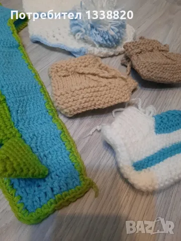 Плетени костюми за снимки бебе фотосесия, снимка 3 - Други - 47919240