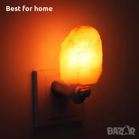 Стенни лампи от хималайска кристална сол  AMIR, снимка 2 - Лампи за стена - 50232058