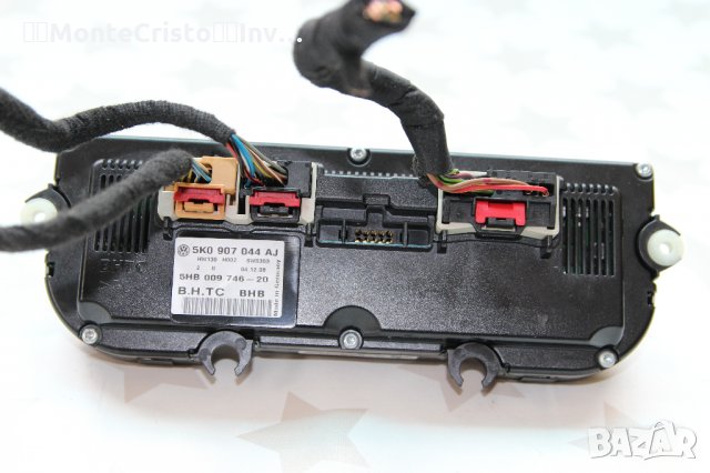 Панел климатроник VW Golf 6 (2008-2013г.) 5K0 907 044 AJ / 5K0907044AJ управление климатик, снимка 2 - Части - 32973389