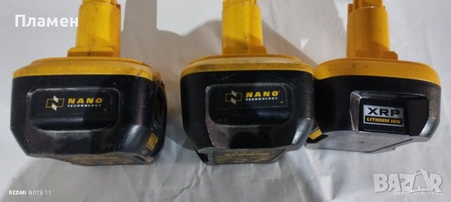 Батерии DEWALT 18v li-ion неработещи, снимка 3 - Винтоверти - 43959413