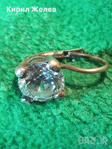 СРЕБЪРНА СКЪПОЦЕННА ОБЕЦА СРЕБРО 925 с ФАСЕТИРАН ЮВЕЛИРНО СКЪП КАМЪК ЦИРКОН 25603, снимка 12 - Обеци - 35819958