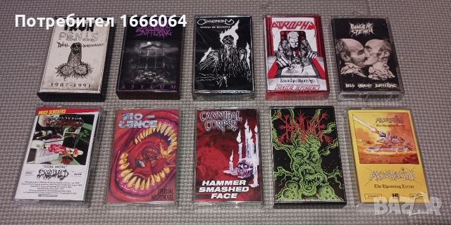 Касети метъл оригинални, снимка 2 - Аудио касети - 49699088