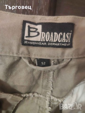 Нов комбиниран панталон BROADCAST за лов,риболов, туризъм с много карго джобове р размер 52, снимка 6 - Екипировка - 38193617
