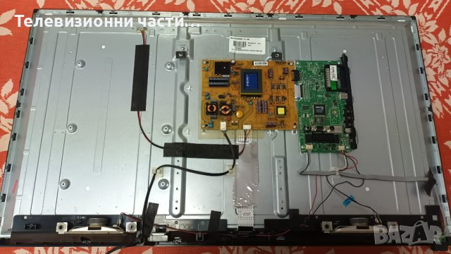 Telefunken T40FX280DLBP с дефектен екран - 17IPS71 / 17MB82S / VES395UNDC-2D-N01, снимка 4 - Части и Платки - 42989897