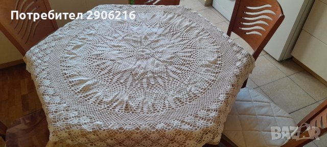Плетени покривки и карета на една кука, снимка 7 - Покривки за маси - 43674055