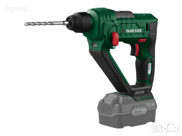 Parkside 20V акумулаторен перфоратор PABH 20-Li D4, снимка 7 - Перфоратори - 51878929