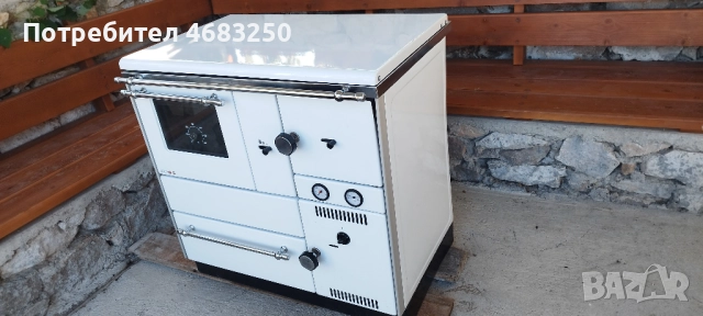 Алфа с водна риза 27 КВ употребявана, без забележки!, снимка 2 - Отоплителни печки - 52798066